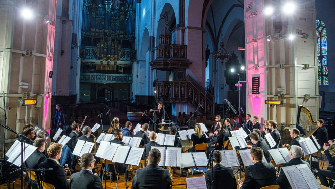 Orķestris “Rīga”, foto: Jānis Porietis