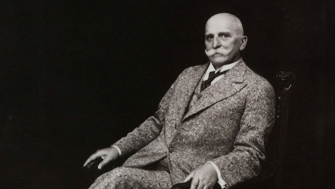 Vilhelms Purvītis. 1938. Foto: Roberts Johansons. Rīgas vēstures un kuģniecības muzeja kolekcija