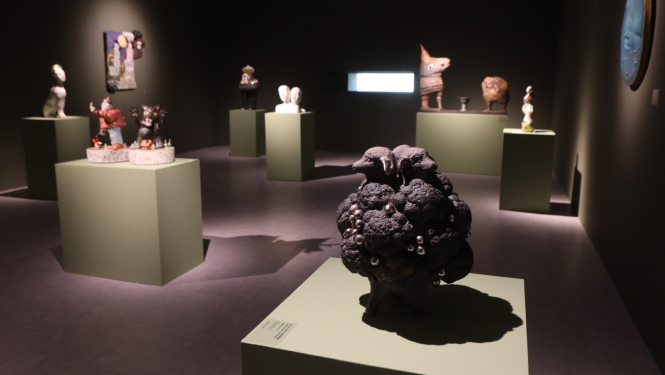 Izstāde “Drošie horizonti: Baltijas laikmetīgā keramika”, foto: Didzis Grodzs