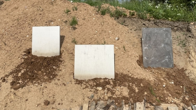 Ilustrācija atvērtajai sarunai “BŪVĒT, GLEZNOT, DOMĀT?” Andra Eglīša personālizstādē LNMM 08.09.2024. Foto: Andris Eglītis