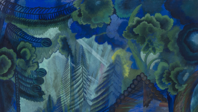 glezna, izrādes dekorācija, ainava