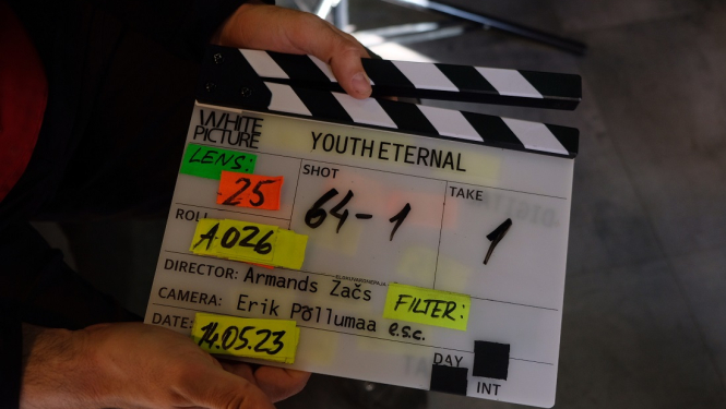 Filmēšanas process, foto: Mārtiņš Grauds