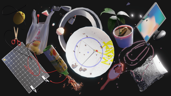 Santa France. Pārrāvums I (2020). Izstrādāts pēc pasūtījuma izstādei “PostSensorium”.