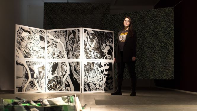 Māksliniece Liene Rumpe