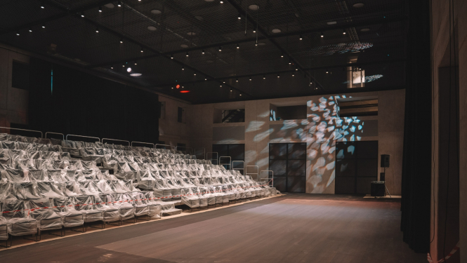 Jaunā Rīgas teātra (JRT) jaunā “Black box” zāle