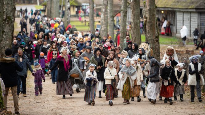 Mārtiņdienas svinēšana Brīvdabas muzejā