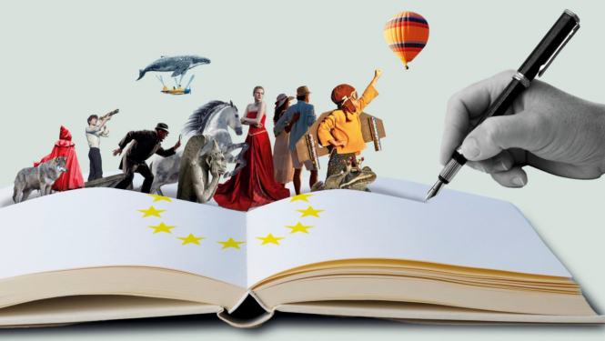 Eiropas autoru dienas vizuālais materiāls