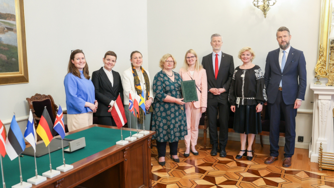 Ziemeļu dimensijas Kultūras partnerībā tiek noslēgta deklarācija, apliecinot turpināšanu īstenot sadarbību Ziemeļvalstu un Baltijas jūras reģionā