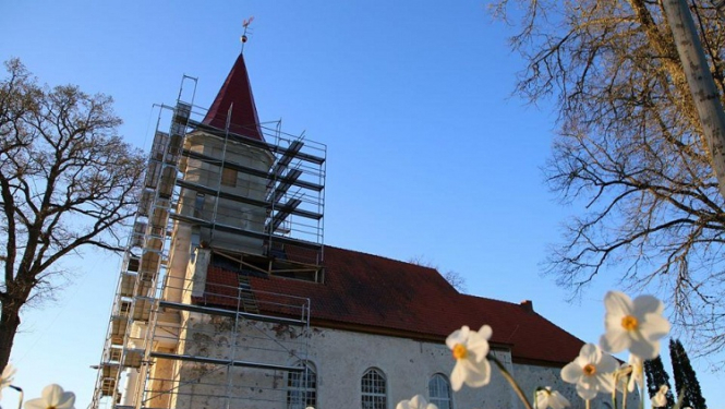 Tiek atjaunota Rubenes evaņģēliski luteriskā baznīca