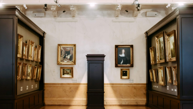 Mākslas muzeja telpa