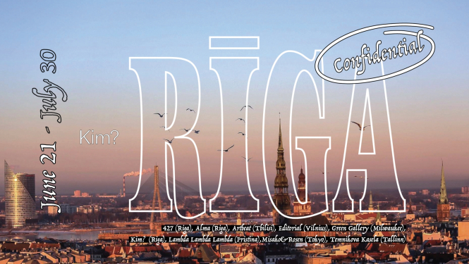 Riga Confidential publicitātes materiāls, Kim?