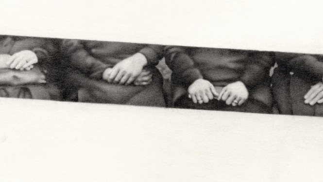 Krista Dzudzilo, “VII Op 62 No. 4”. No sērijas “lai tavi vārdi top mani”. 22,5 x 22 cm, grafīts, papīrs, 2024.