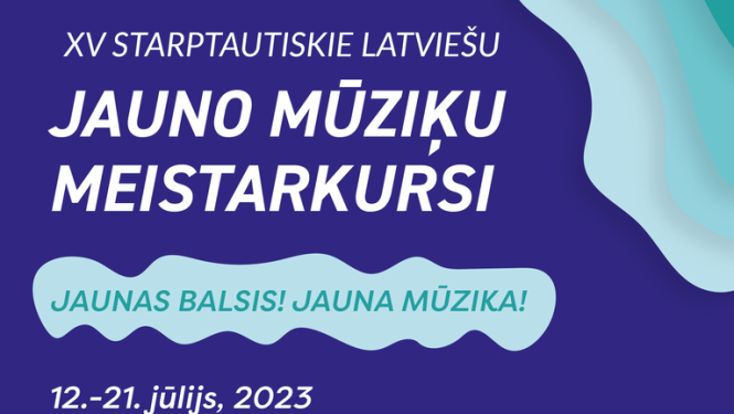 Meistarkursu plakāts