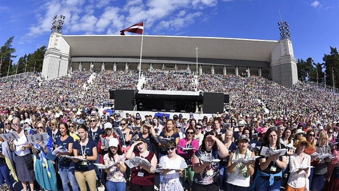 Dziesmu un deju svētku nedēļa jau pusē