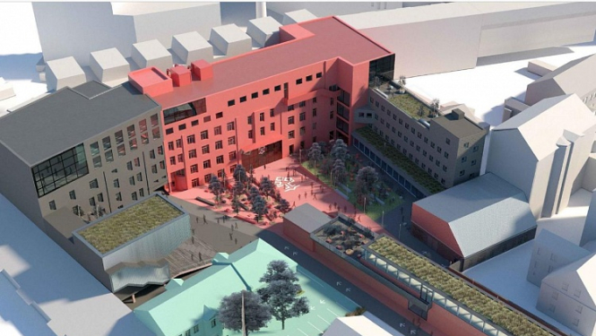 VNĪ: būvdarbus Tabakas fabrikas radošā kvartāla attīstībai uzsāks 2021. gada vasarā