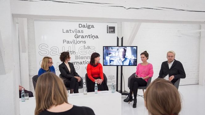 Daigas Grantiņas veidotās Latvijas ekspozīcijas 58. Venēcijas mākslas biennālē tēma un nosaukums - “Saules Suns”