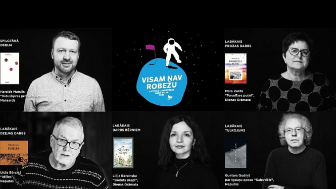 Apbalvoti Latvijas Literatūras gada balvas laureāti