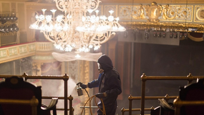 Gatavojoties sezonas atklāšanai, Latvijas Nacionālā opera un balets rūpējas par skatītāju drošību