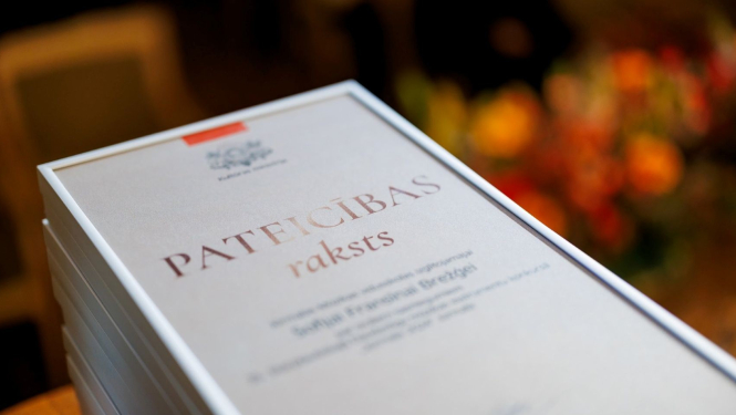 Pateicības raksti pirms pasniegšanas