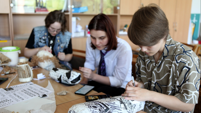 Mākslinieku rezidences skolās, foto: Lita Millere, 2023