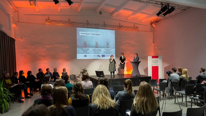 Norisinājusies trīs ES līdzfinansētu kultūras projektu iepazīšanas diskusija „Meklējam sinerģijas!”