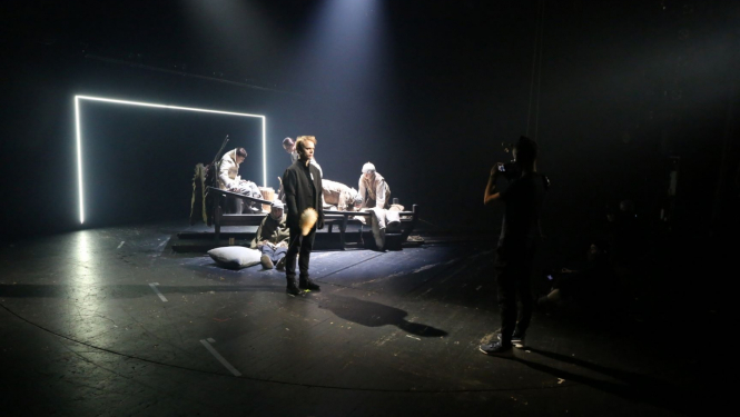 Izrāde “Latvieši”, dramaturģe Justīne Kļava, iedvesmojoties no Garlība Merķeļa, režisors Toms Treinis.