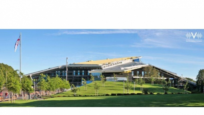 Apskatei atvērs topošo Ventspils Mūzikas vidusskolu un koncertzāli