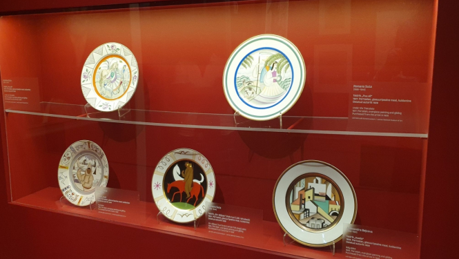 Izstādes “No dūraiņiem līdz Kēleram. Muzeja kolekcijas dzimšana 1919–1944” atklāšana 20.09.2024. Foto: Velta Raudzepa