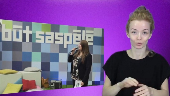 Zīmju valodā iztulkots video kritiskās domāšanas un medijpratības apguvei