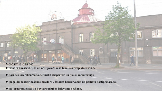 Valdība piešķir 349 676 eiro Rīgas cirka ēkas fasādes sakārtošanai