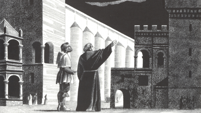 Diskusijas “Vēsture un personība: Kaupo ceļojumam uz Romu 820” vizuālais materiāls