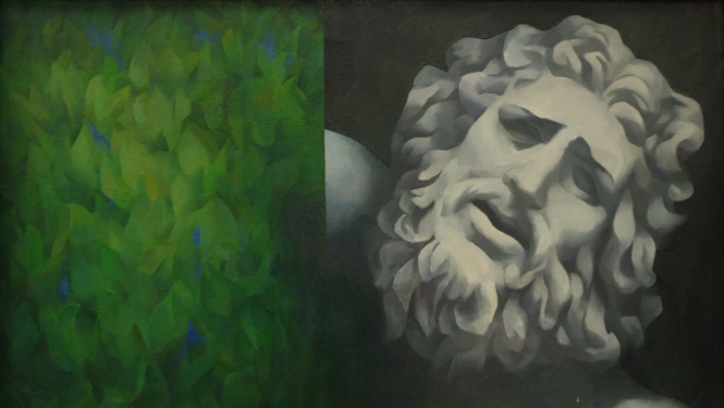 Māra Kažociņa. Kliedziens. 1978. Audekls, eļļa. LNMM kolekcija. Publicitātes foto