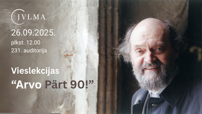 Igauņu komponista Arvo Perta portrets