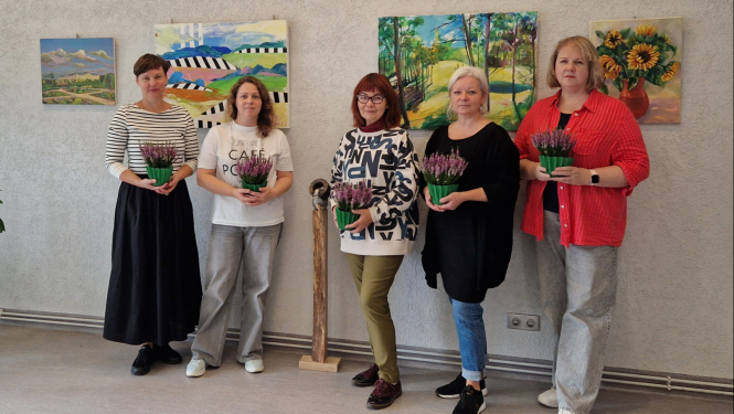 Liepājas Bērnu mākslas skolas (LBMS) skolas pedagogu darbu izstādes “Brīvbrīdis” dalībnieki un darbi