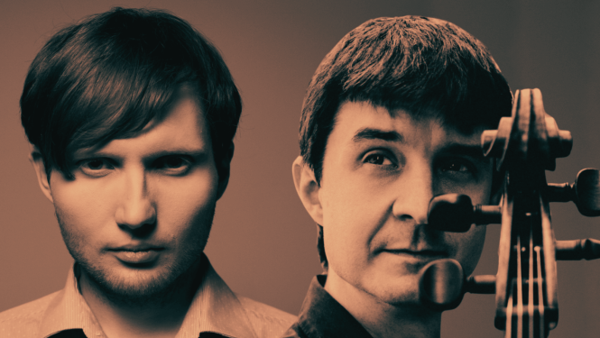 Pianists Kšištofs Kšonžeks un čellists Bartošs Koziaks