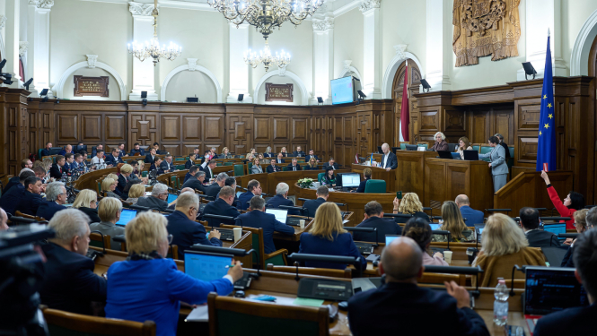 Deputāti Saeimā lemj par 2026. gada valsts budžetu
