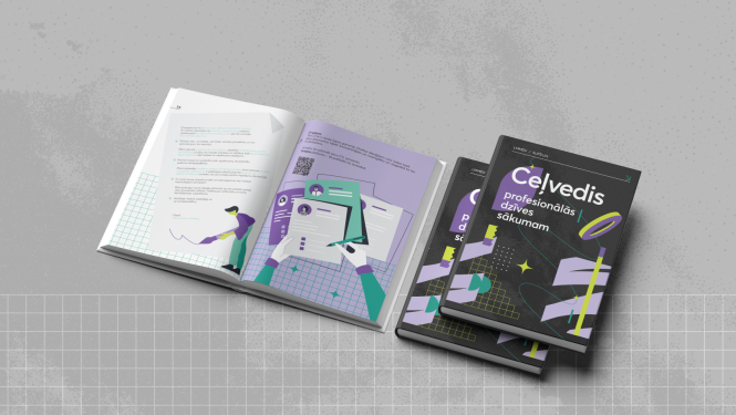 Projekta gaitā izstrādātie mācību un metodiskie materiāli - publicitātes materiāls