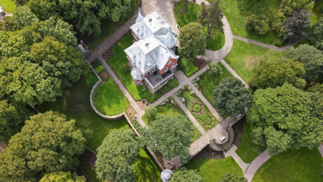 Dauderu parks ar Dauderu namu, foto: LNVM