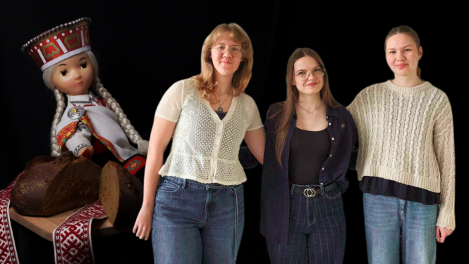 Jaunietes no Jelgavas Spīdolas Valsts ģimnāzijas