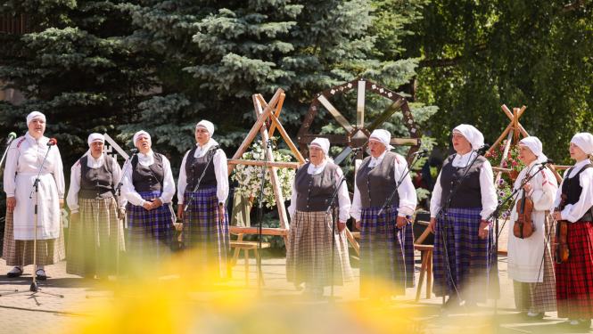 Folkloras festivāla “Baltica” norise