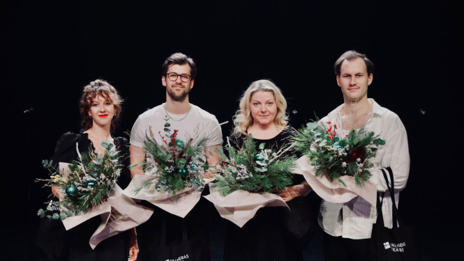 Valmieras teātrī pasākumā sumina aizvadītās sezonas labākos māksliniekus