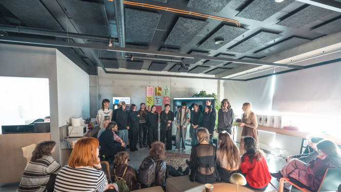 LMMDV mūzikas un mākslas simbiozes hakatona noslēgums, apbalvošanas ceremonija, foto: Kārlis Volkovskis