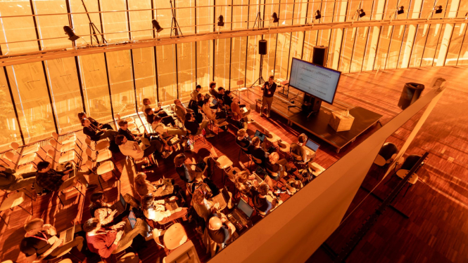 IRCAM starptautiskā foruma darbnīcā Liepājā, konccertzālē "Lielais dzintars"