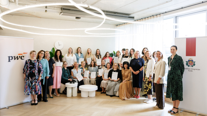 Kapacitātes programmas dalībnieki, grupas foto