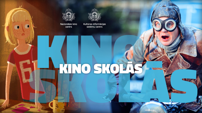 Portālā "filmas.lv" sadaļas “Kino skolās” vizuālais materiāls ar kadriem no filmām