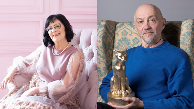 Lielvārdes Mūzikas un mākslas skolas skolotāja un diriģente Baiba Klepere un Mākslu izglītības kompetences centra “Nacionālā Mākslu vidusskola” Jaņa Rozentāla Mākslas skolas skolotājs Dzintars Krūmiņš