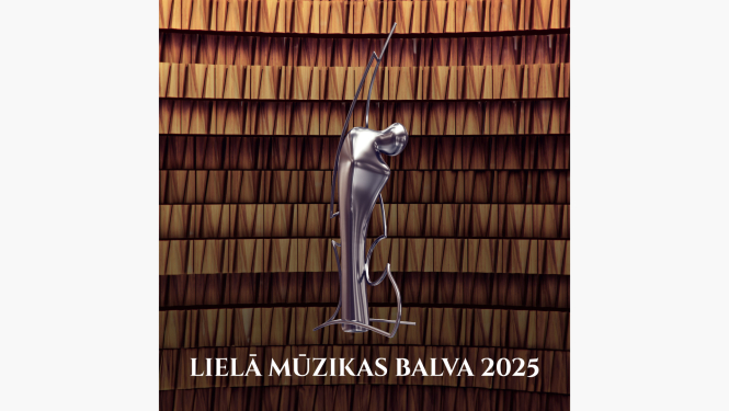 Lielās mūzikas balvas statuete
