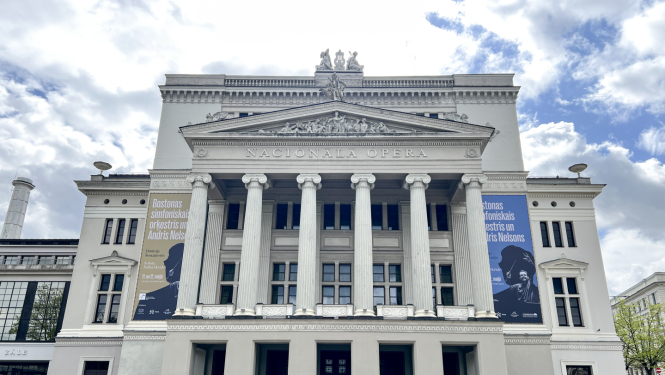 Latvijas Nacionālās operas ēka, foto: Daiga Vīksna