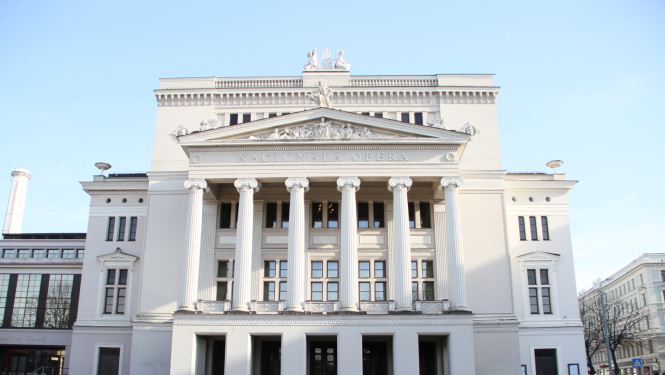 Latvijas Nacionālās operas un baleta ēka, foto: Daiga Vīksna