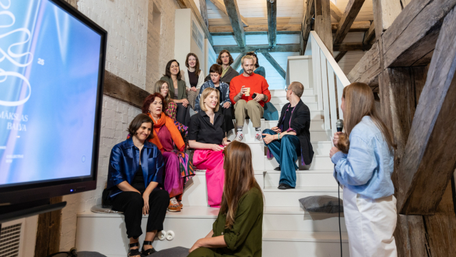 Latvijas Mākslas gada balvas preses konference LNRMM telpās, foto: Oskars Artūrs Upenieks / Kultūras ministrija